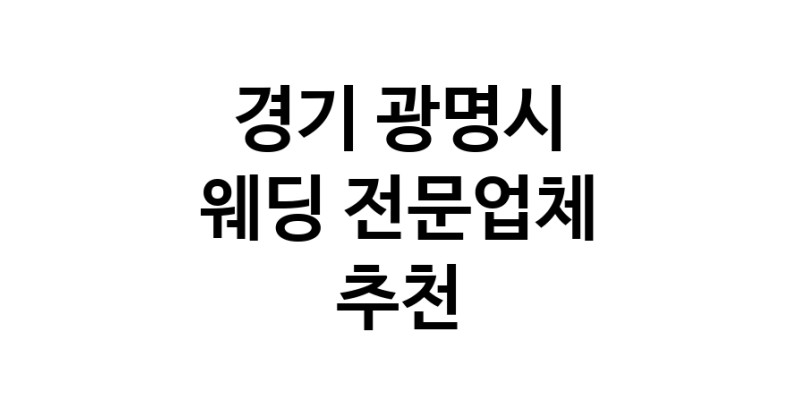 예식장 업체 추천 경기 광명시 웨딩홀 스드메 웨딩촬영 호텔웨딩 스몰웨딩 웨딩드레스 웨딩스튜디오