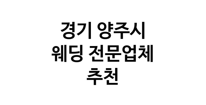 예식장 업체 추천 경기 양주시 웨딩홀 스드메 웨딩촬영 호텔웨딩 스몰웨딩 웨딩드레스 웨딩스튜디오