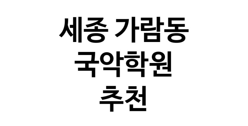 세종 가람동 국악학원추천 판소리 가야금학원 태평소배우기 거문고