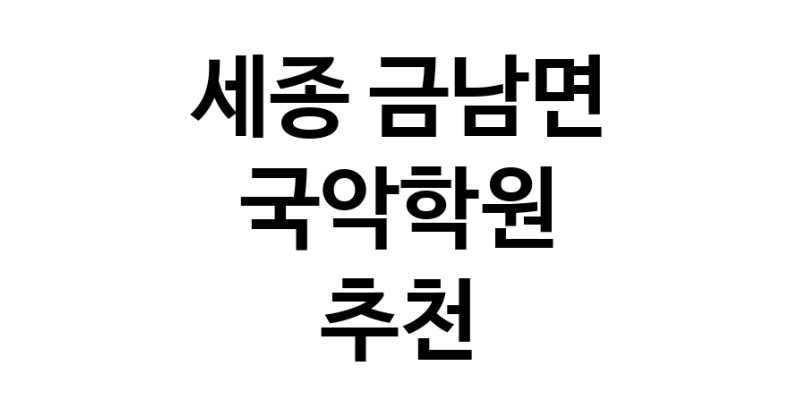 국악학원 세종 금남면 우수업체 판소리 가야금학원 태평소배우기 거문고
